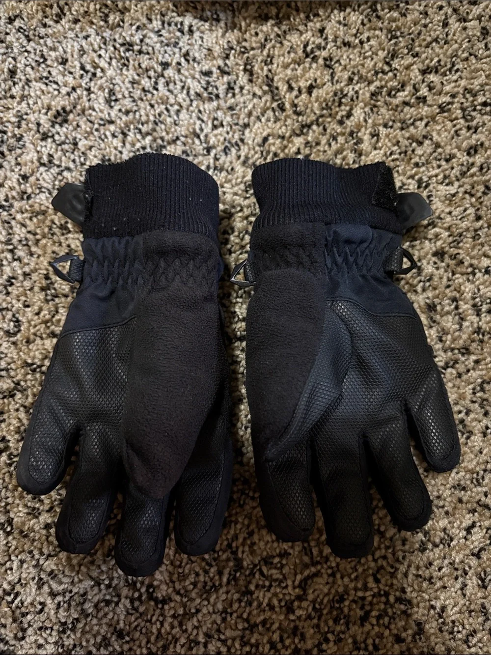 Obermeyer Kid’s Black Winter Ski Gloves